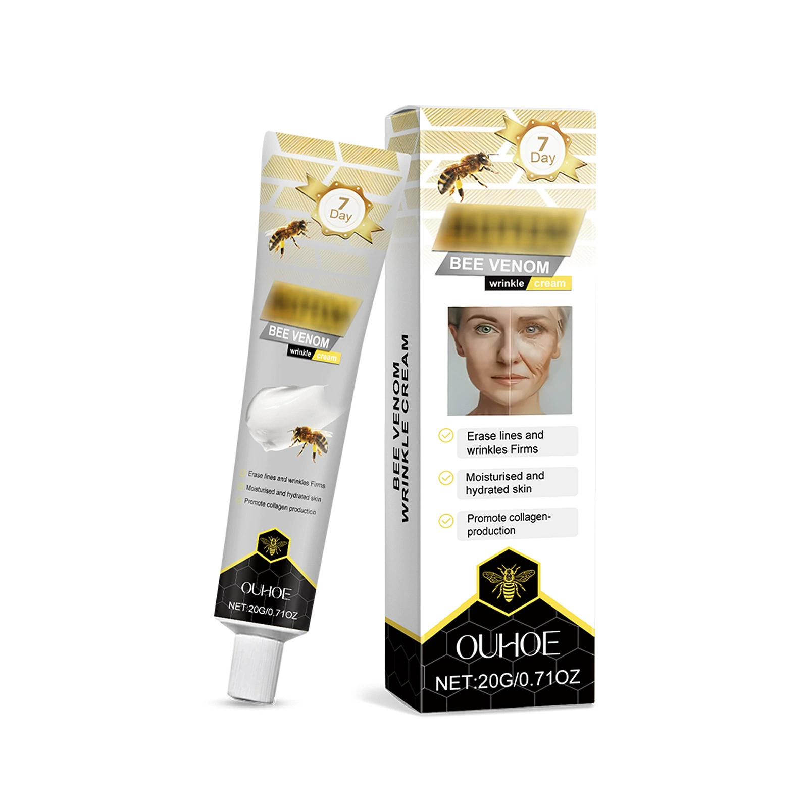 OUHOE Medical moisturizing delicate nutritious cream, bee venom
