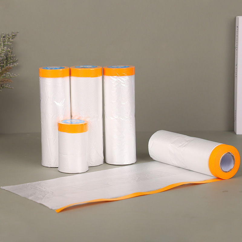 Película a prueba de polvo muebles decoración pintura película protectora pintura cubierta de pulverización película protectora película de enmascaramiento del hogar al por mayor
