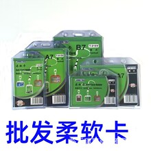 柔软卡透明硅胶柔软胸卡工作证胸牌展会证PVC工作证厂牌挂绳卡套