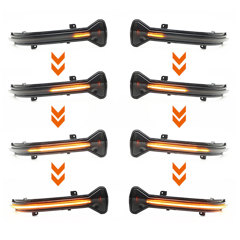 Suitable for Bmw 5 Series 7 Series G30G31G32G11G12 Left-Hand Drive Rearview Mirror Led Dynamic Sequential Turn Signal Light