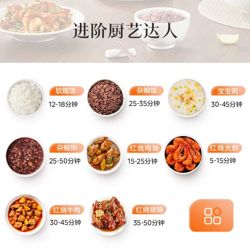 Midea smart electric pressure cooker MY-E4809 multi-function for home use