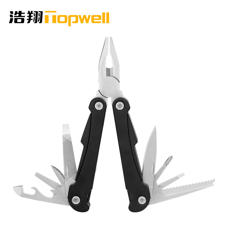 现货家居实用多功能工具钳登山野营多功能小刀户外不锈钢折叠刀钳