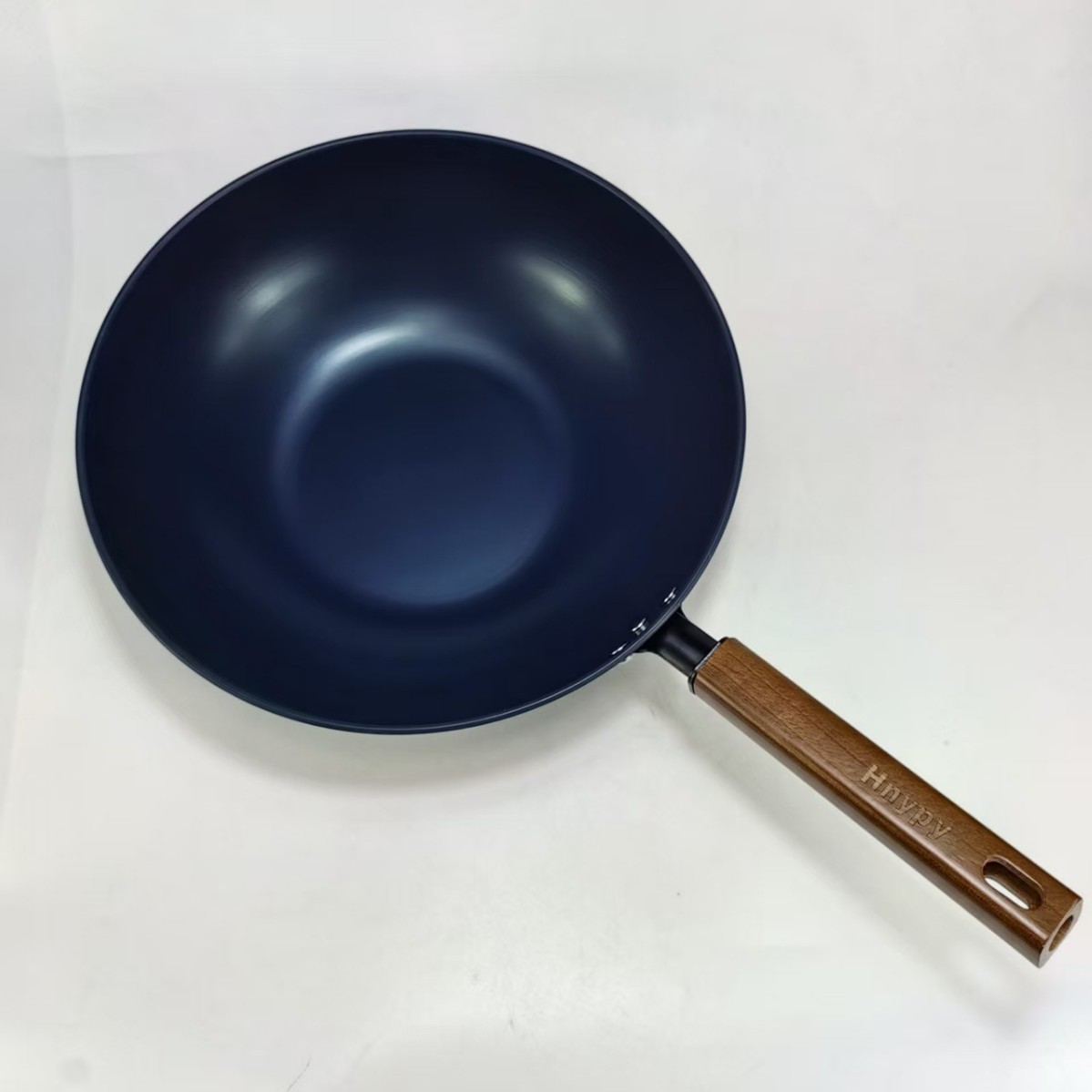 Jiuhuang 1급 논스틱 싱글 핸들 둥근 바닥 냄비 싱글 핸들 평평한 바닥 인덕션 냄비 제로 코팅 싱글 핸들 냄비