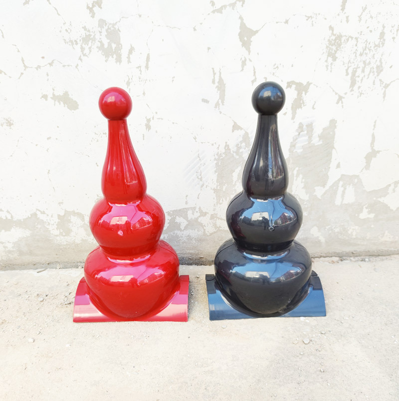 仿古合成树脂瓦屋脊配件葫芦宝鼎宝顶凉亭塑料瓦屋顶装饰屋脊配件