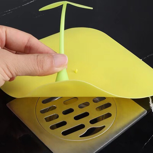 Silicone Seal Anti-Odor Bathroom Drain Cover for Bean Sprout Drain, Anti-Clog, Anti-Insect, Anti-Backflow Scent Drain