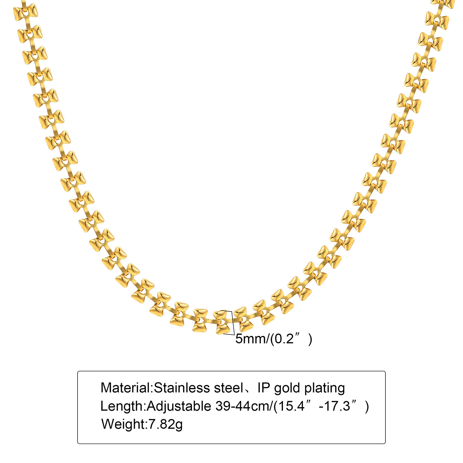 Fashion Solid Color Stainless Steel Plating Bracelets Necklace