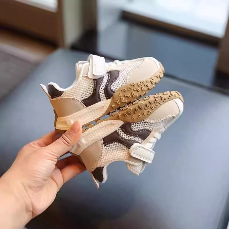 Atmungsaktive Mesh Krabbelschuhe Für Babys Weiche Sohle Kleinkinder_voghion.com