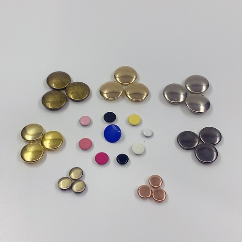 Metal rivets wholesale from the factory, single-sided double-sided copper and iron toggle clasps, box, leather goods, gift bag pure copper rivets