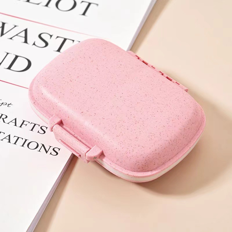 Pastillero Semanal, 8 Compartimentos, Mini, Sellado