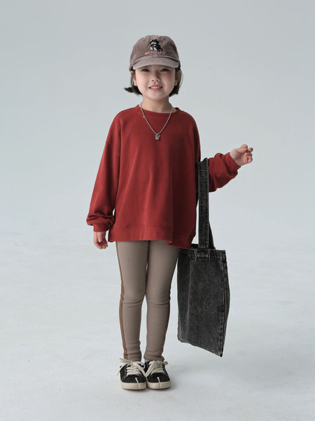 BOBOKIDS Autumn Japanese velvet children's sweatshirt for men and…