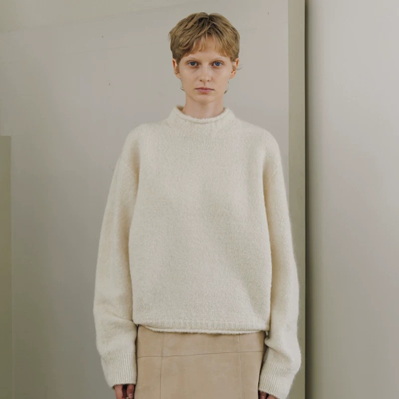 Woolen spring small knitted sweater