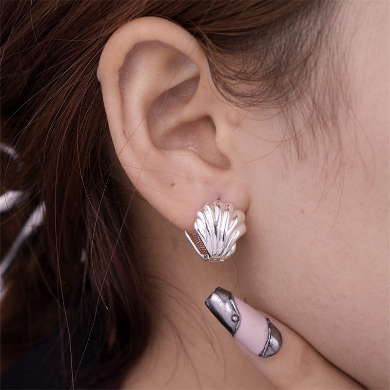 7g Weight Hoop Earrings, Drop Earrings Classification 1 Pair Quantity Holiday, Daily Occasion Copper Material U Shape, Geometric Pattern Women's Gender Plating Design Simple Style Style 1 Pair Simple Style U Shape Geometric Plating Copper Hoop Earrings Drop Earrings 22