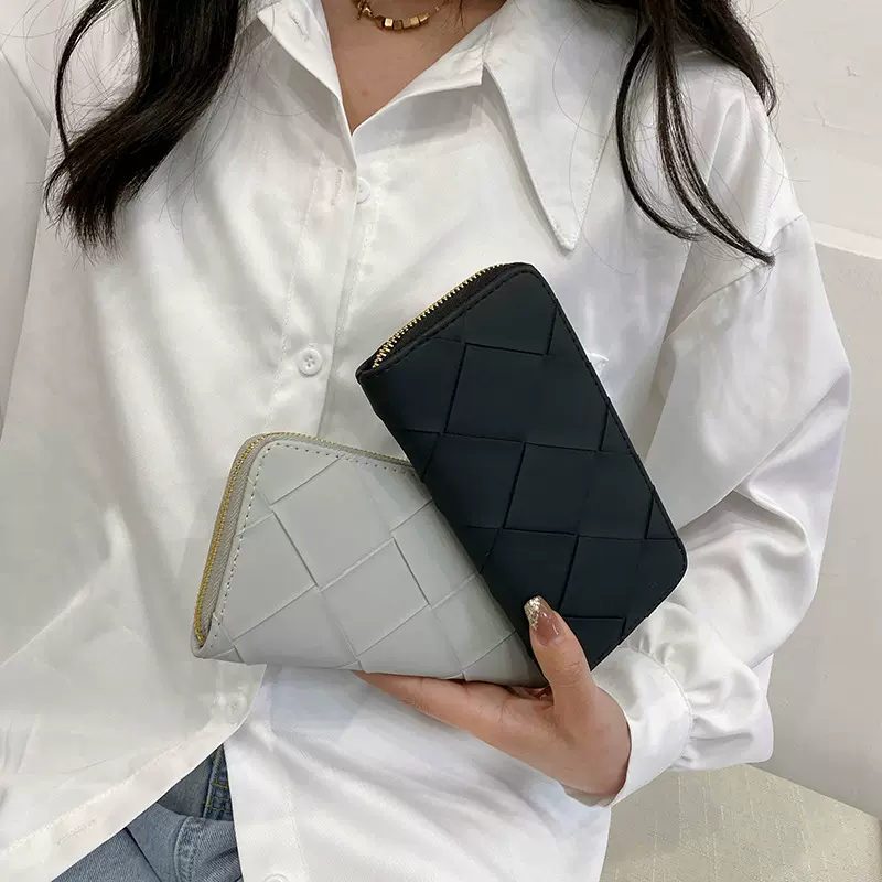 2024外贸新款女士钱包 新款 多卡位中长款 女士手包 卡包 purse