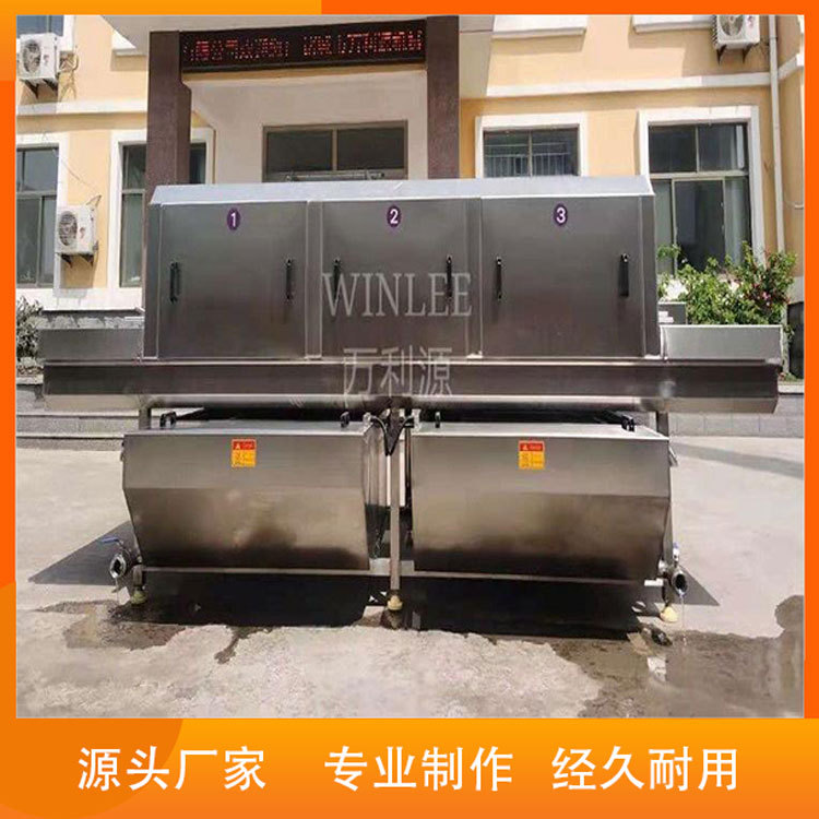 全自动果蔬塑料筐清洗设备 高压喷淋洗框机 商用周转框清洗机