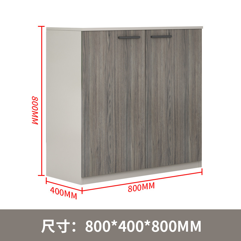 Color de trayectoria gris de doble puerta (0,8m 0,4m 0,8m)