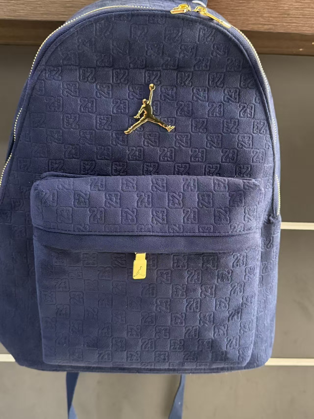 Marca de marea transfronteriza Jacquard mochila de gran capacidad de estilo de automóvil costura pequeña bolsa cuadrada mochila de estudiantes de letras de diamante