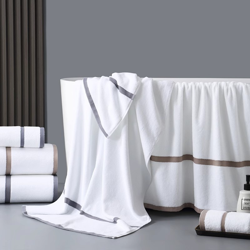 Toalla de Baño Gruesa de Algodón para Hotel, Absorbente y Engrosada, para Hoteles y Spa
