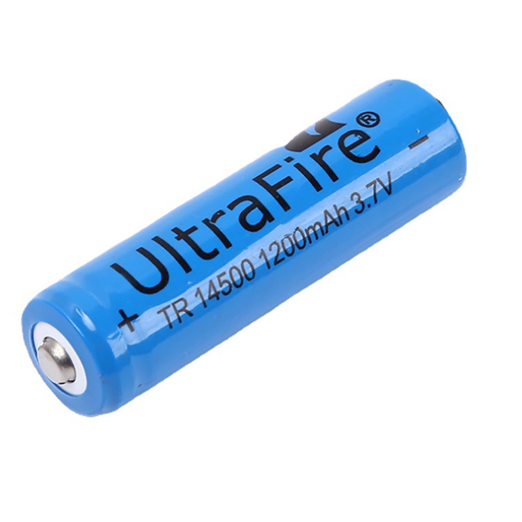 14500 batería de litio recargable 3,7 V 1200mAH linterna de luz fuerte tamaño especial igual que N ° 5 batería