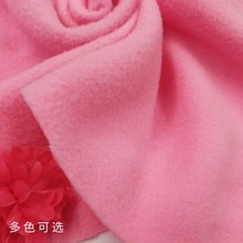 现货批发单面刷毛绒布料 玩具圣诞帽子单面刷毛绒布 鞋子内里绒布