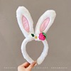 Demi-season cute children's headband for face washing, non-slip bangs, hairpins, 2023 collection