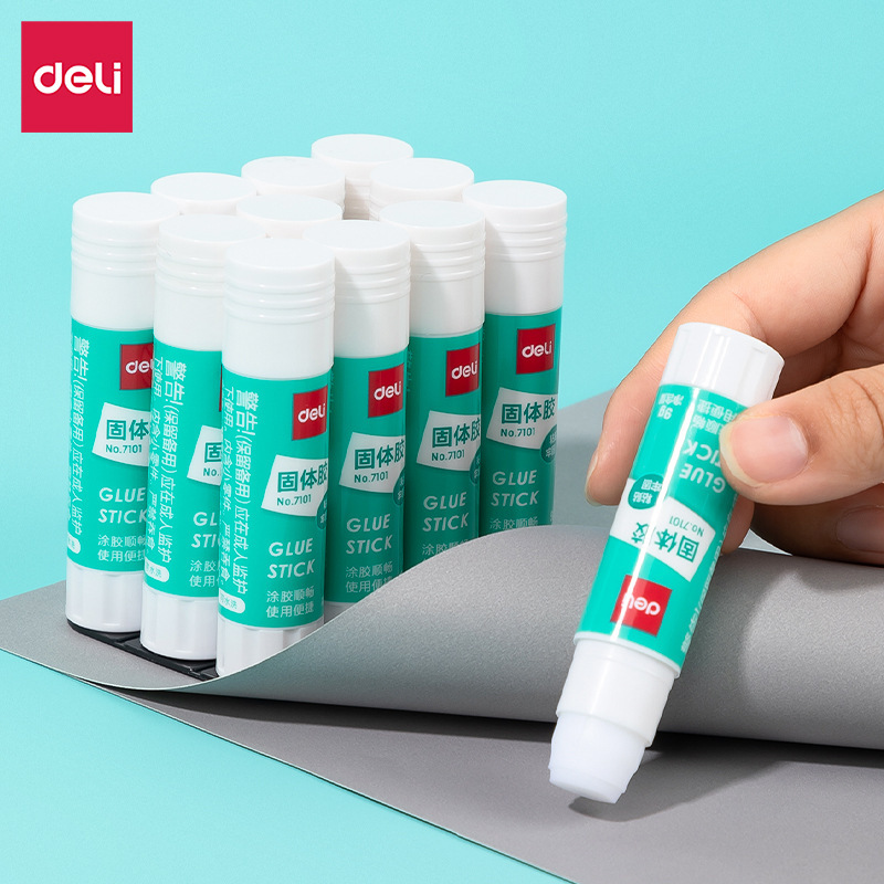Deli glue stick glue large office financial glue children kindergarten manual class strong glue for students