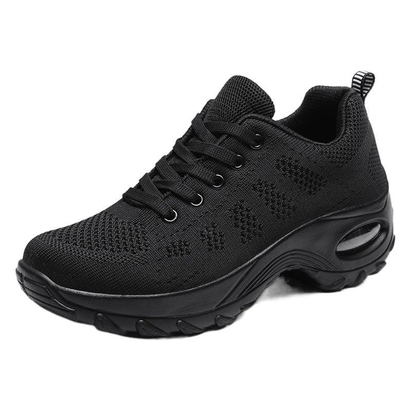 Zapatos de baile de fondo suave adulto de las mujeres transpirable malla zapatos de baile fantasma Baile Especial zapatos de fitness running Sneaker
