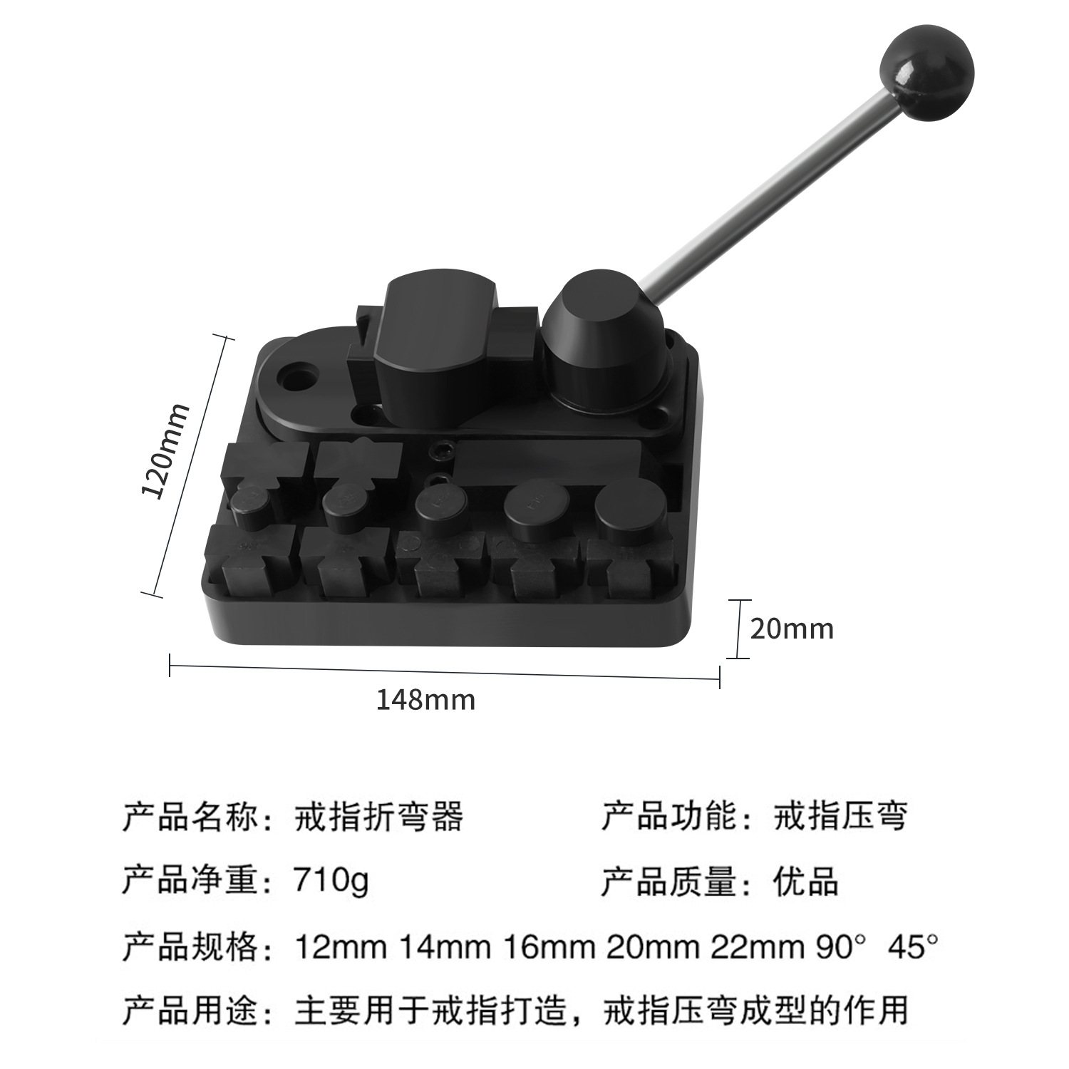 Anillo dobladora pequeña máquina dobladora de plástico oro y plata cobre ronda máquina de prensado formando ronda máquina de laminación herramientas de equipo de joyería