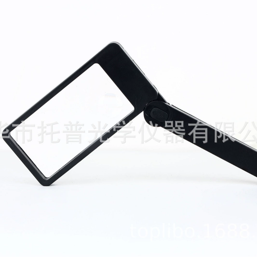 Фабрика прямых продаж лупа ручной с лампой складной лупа складной светодиодный