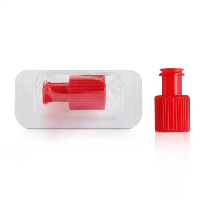 Syringe bung plug luer lock plastic cap注射器鲁尔锁盖仅出口