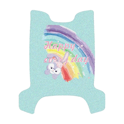 TDT23310Z Waterproof Foot Mat Silk — Electric vehicle foot mat - rainbow-star-dew