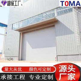 工业门银行门铝合金卷闸门民用防盗卷帘门商业遥控铝合金防护门1