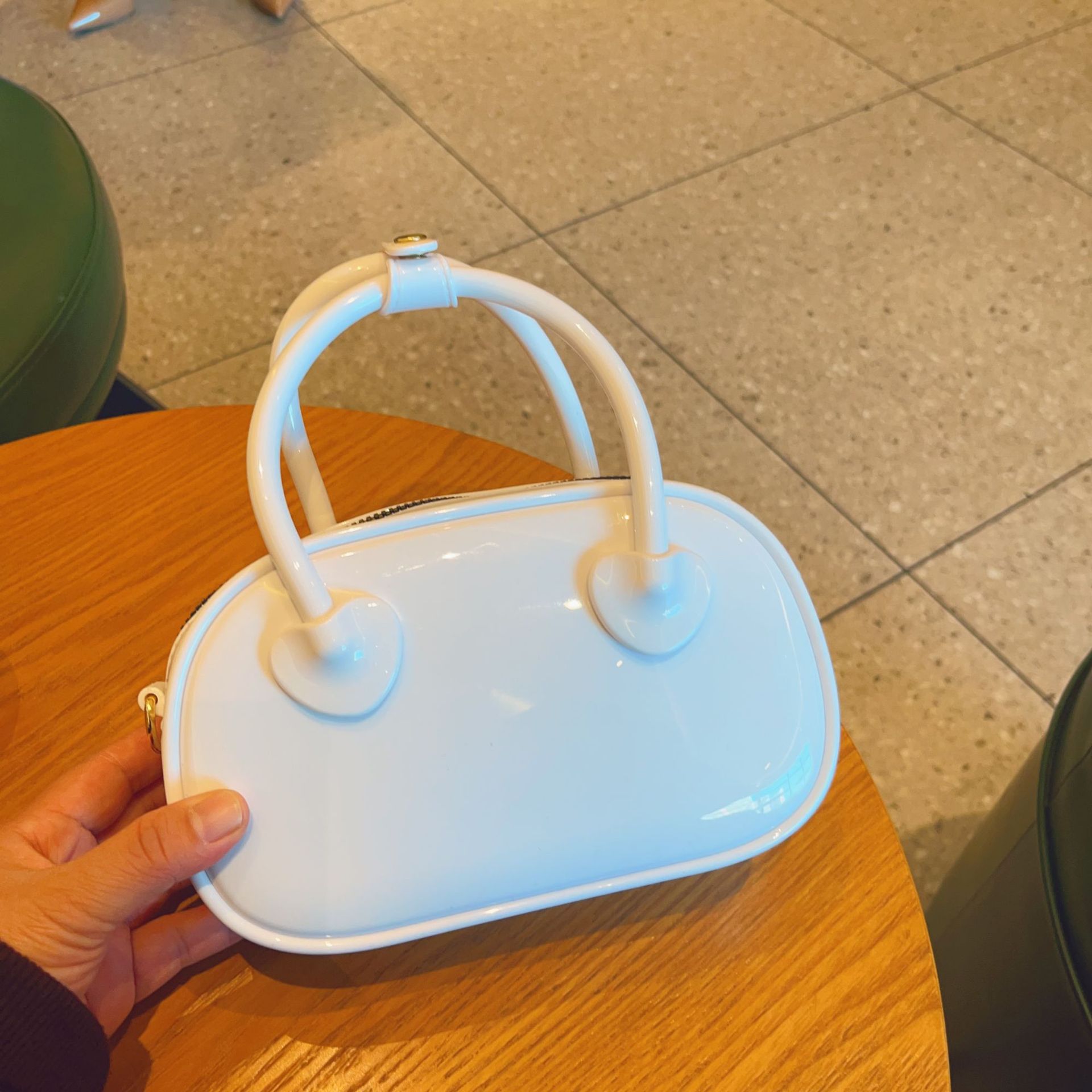 2025 New PVC jelly bag, summer candy color, single-shoulder crossbody mini bag, fashionable hand-held pillow women's bag undefined