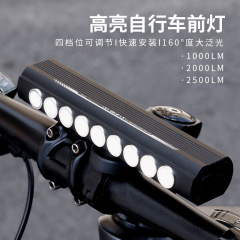 ESLNF高流明自行车灯多灯珠夜间照明灯骑行灯铝合金前灯骑行装备