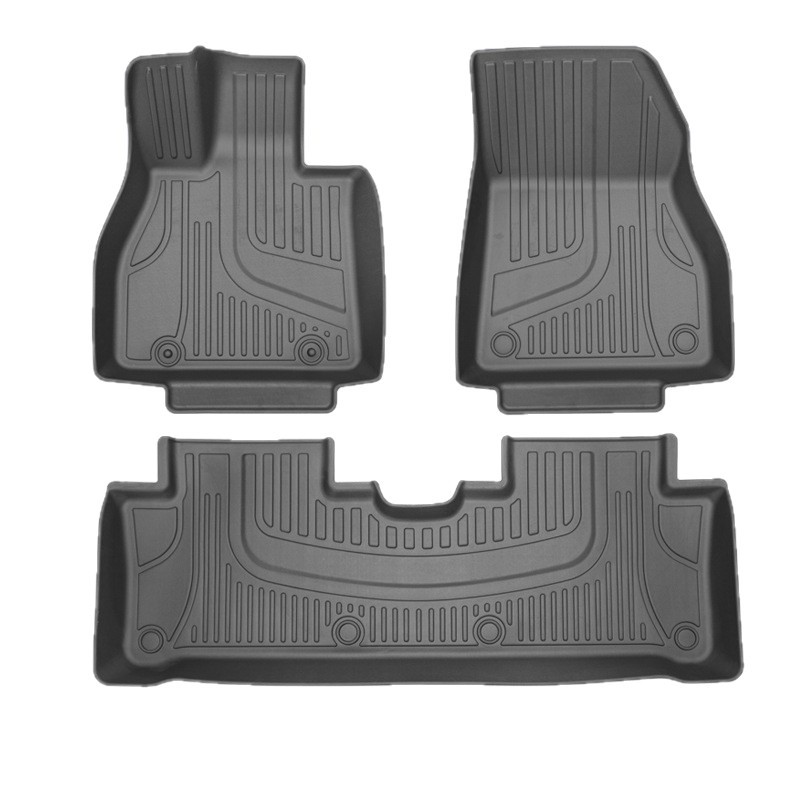 Para BYD SONG L 2024-2025 3D para todo clima material TPE coche tapete tapete de la caja trasera