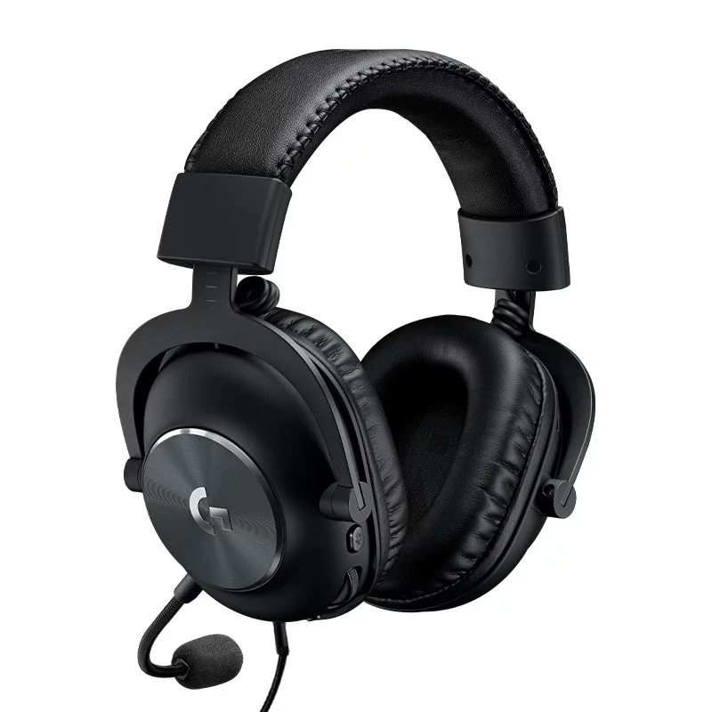 Логитек (G) PRO X проводная игровая гарнитура микрофон 7.1 объемный звук слушание звук дебаты киберспорт наушники