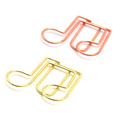 Metal Moon Note Fastener Irregular Gold Interlocking Pin Office Stationery Wholesale Creative Paperclip Manufacturer