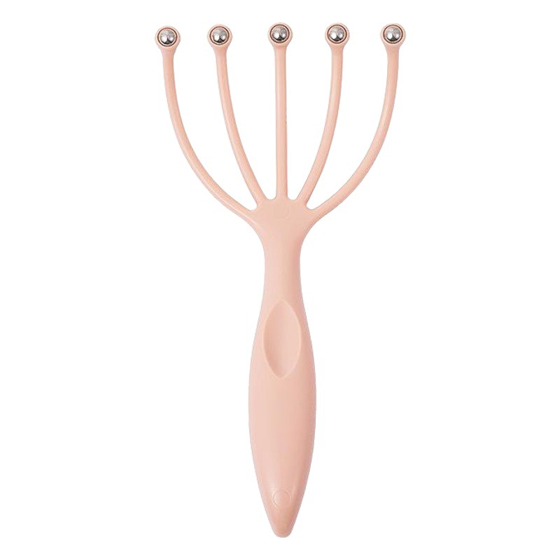 今の逸品の頭のマッサージ器の5爪のステンレスのボールは頭皮の家庭をつかんでくすぐります。