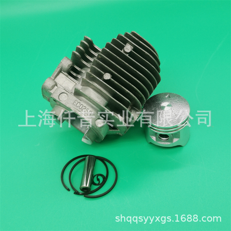 适配川崎PST75单人修剪机配件EC025绿篱机气缸体活塞环缸套总成