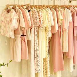 夏装品牌折扣女装尾货杂款地摊批发连衣裙尾单清货衣服一手货源