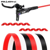 RISK Mountain Bike Тормозная труба 5mm гидравлическая тарелка масляный тормоз нейлон тканая труба в мешке