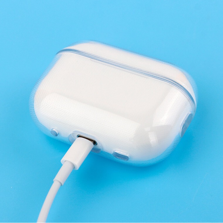 Factory New 2024 Applicable airpodspro2 Generation Protective Shell airpods Protective Cover Transparent Soft Shell Apple