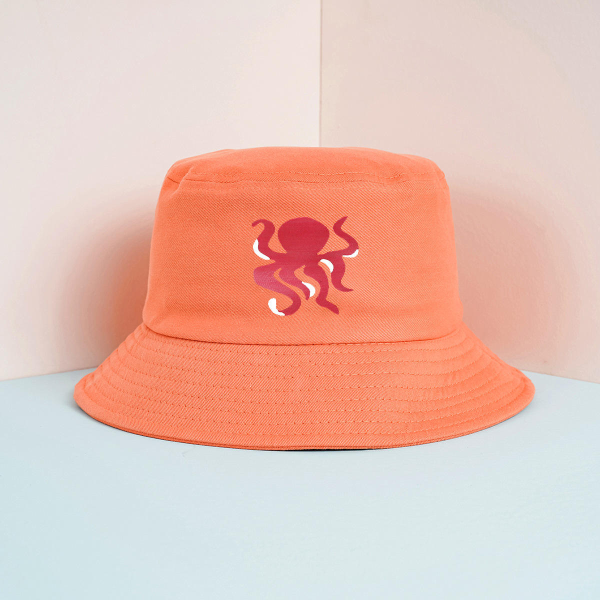 Unisex Simple Style Octopus Printing Bucket Hat display picture 2