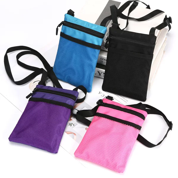 New mobile phone bag outdoor slung shoulder storage bag travel passport ID bag cross-border mobile phone ID bag wholesale