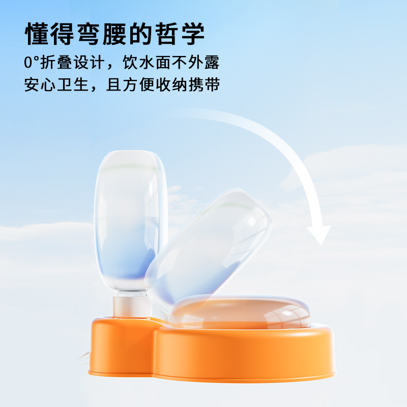 Z Pipitao globo portátil en caja plegable para llevar mascota plegable de gran capacidad gato perro fuera de la botella de agua