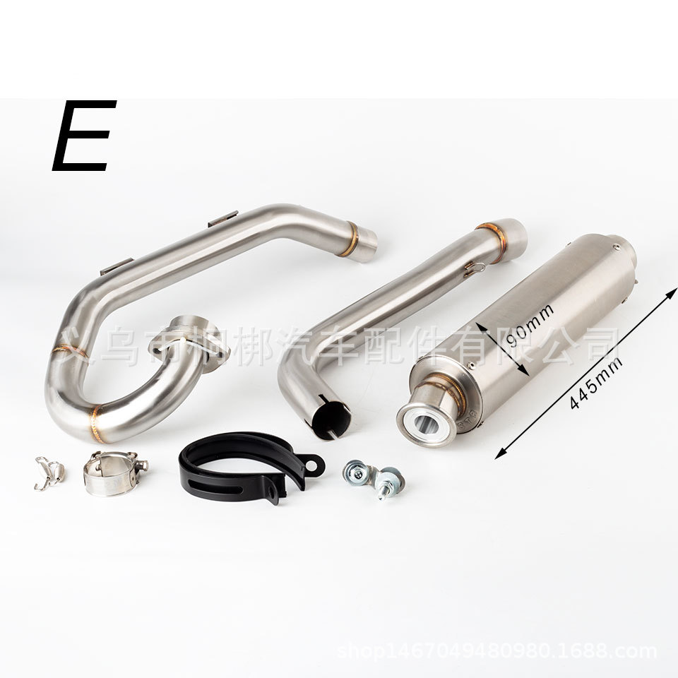 Motorcycle exhaust pipe suitable for Raptor 700 RAPTOR 700R 15-24 modified exhaust ATV and beach bike