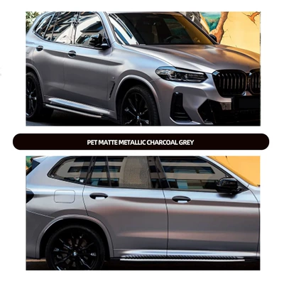 Auto Color Change Film Carbon Gray Color-Changing Film