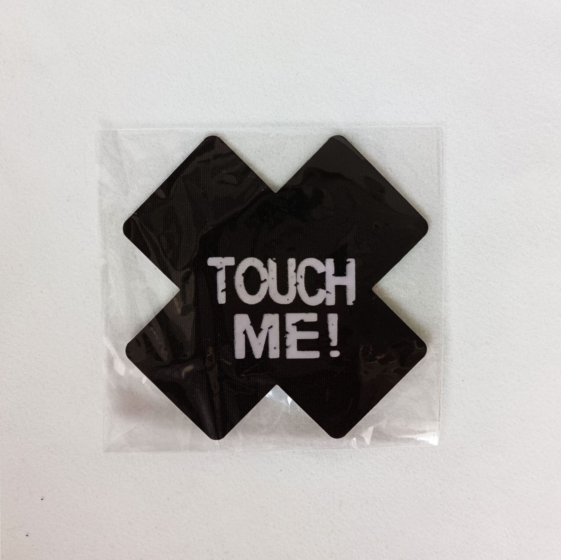 블랙 크로스 프린트 TM (간단한 장식)