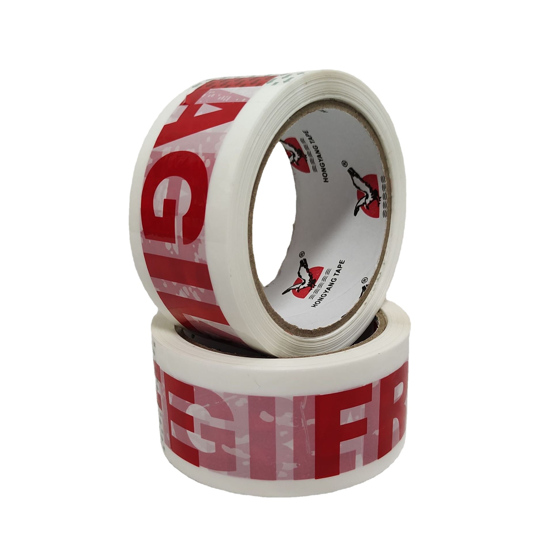 Cinta frágil (inglés) 48 mm x 66 m Etiquetas de advertencia logística para embalaje de paquetes