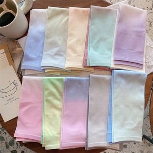 New Sleeve Women's Gradient Ice Sleeve Summer Men's and Women's Driving and Riding Sports UV-proof Long Arm Sleeve Pure Cotton