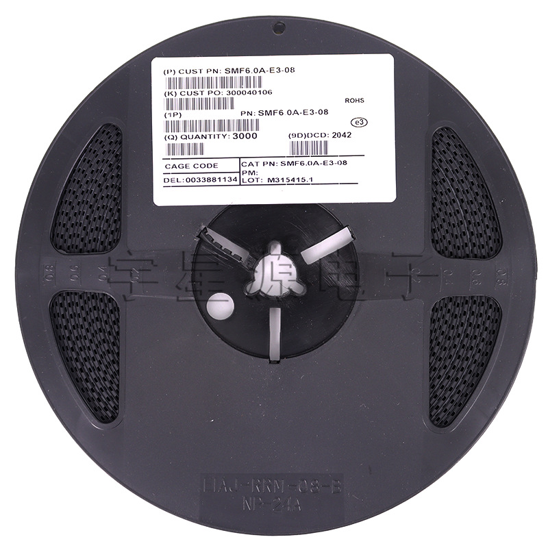 SMF6.0A 贴片瞬变抑制二极管 200W 6V SOD-123 SMF6V0A 单向